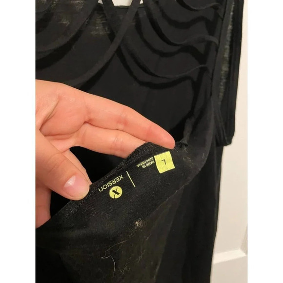 Xersion Women's size Large Black Athletic Tanktop - Picture 7 of 8